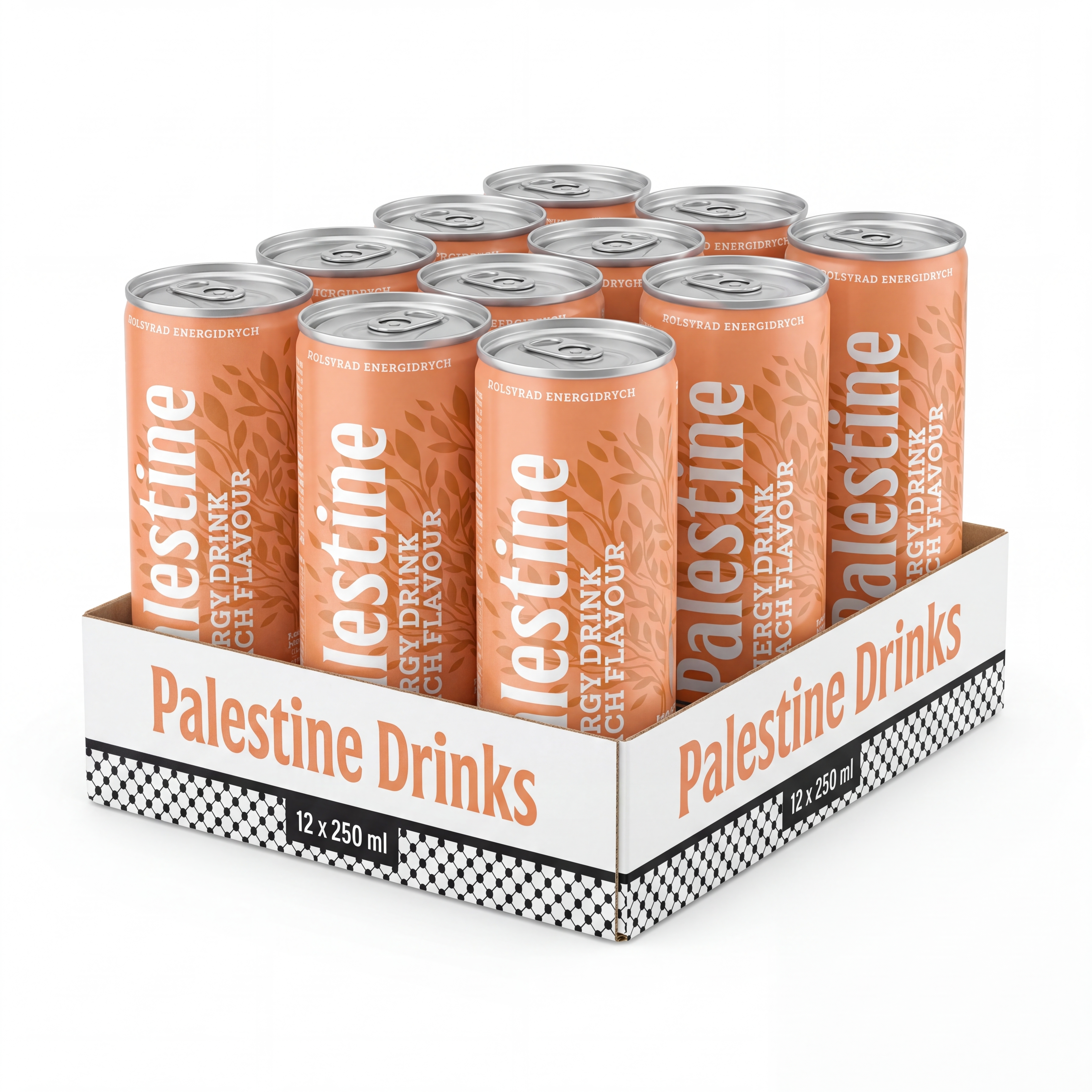 Palestine Energy Peach Flavor